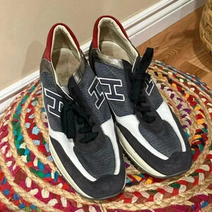 Hogan  suede leather sneakers